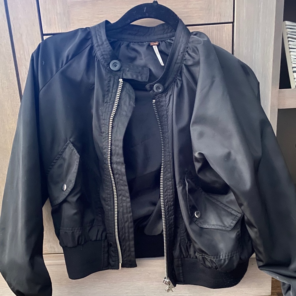 Free people bomber jacket